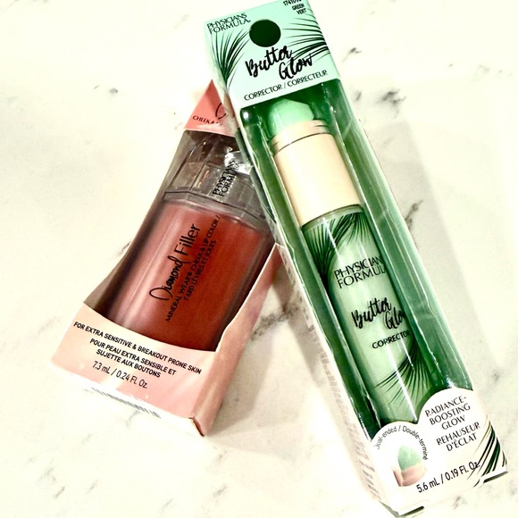 Physicians Formula Other - Physicians Formula Butter Glow Green Corrector & Diamond Filler Cheek / Lip tint